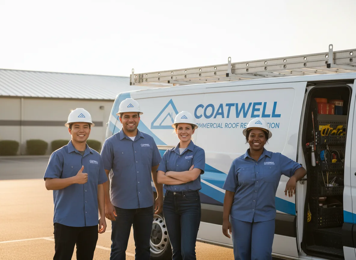 Commercial roof coating company in Winslow, IN